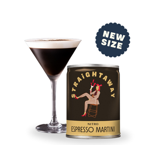 STRAIGHTAWAY Nitro Espresso Martini (100ml cans)