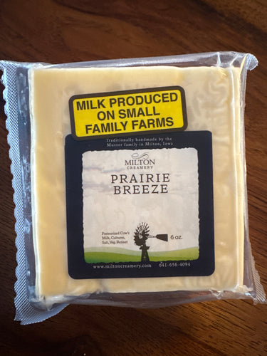 Prairie Breeze White Cheddar, 6 oz.