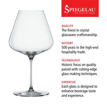 Spiegelau Definition Burgundy Glass (set of 2) 34oz