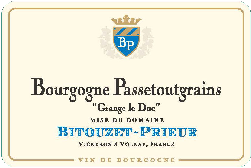 Domaine Bitouzet-Prieur Bourgogne Passetoutgrains 