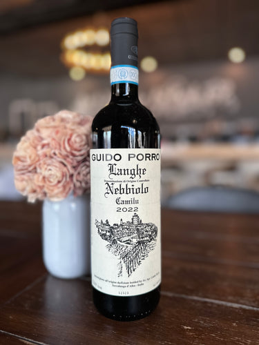 Guido Porro Langhe Nebbiolo Camilu, 2022