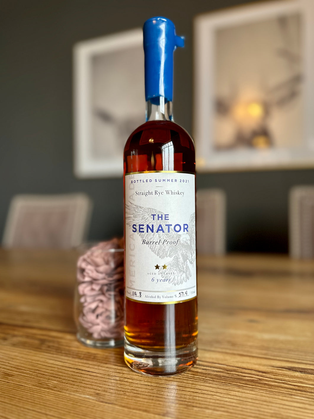 The Senator 6 Years Straight Rye Whiskey (750ml)