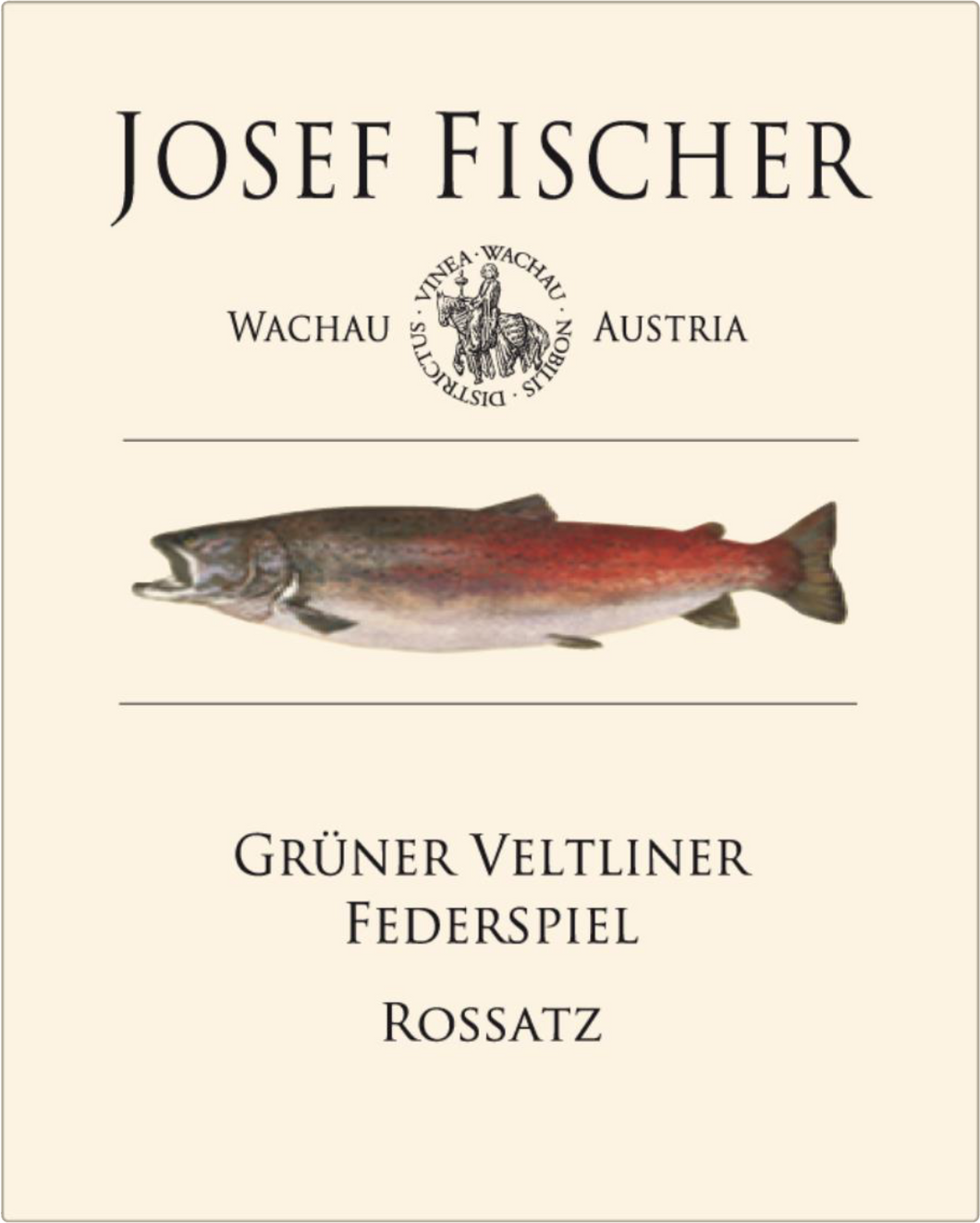 Josef Fischer Grüner Veltliner, Federspiel, “Rossatz”, 2021