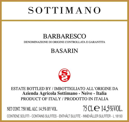 Sottimano Barbaresco Basarin, 2020