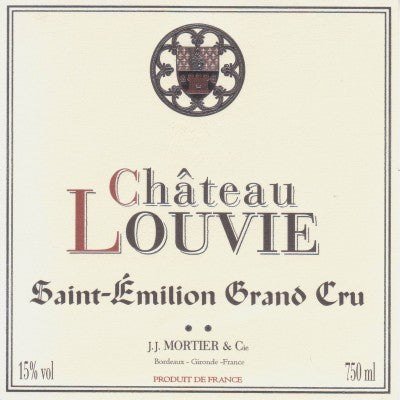 Chateau Louvie St. Emilion Grand Cru 2014