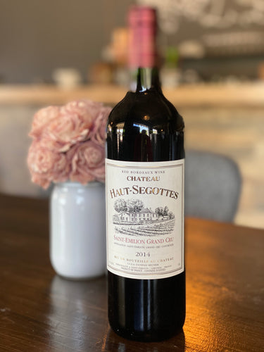 Chateau Haut-Segottes Saint-Emilion Grand Cru, 2019