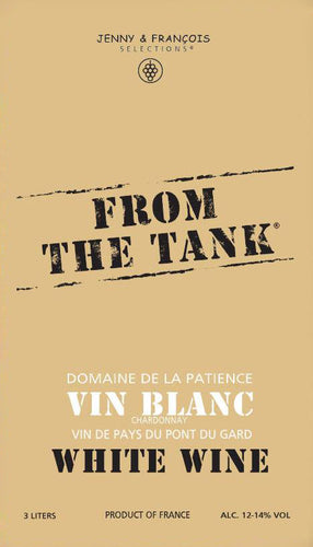 Jenny & Francois “From the Tank” - White