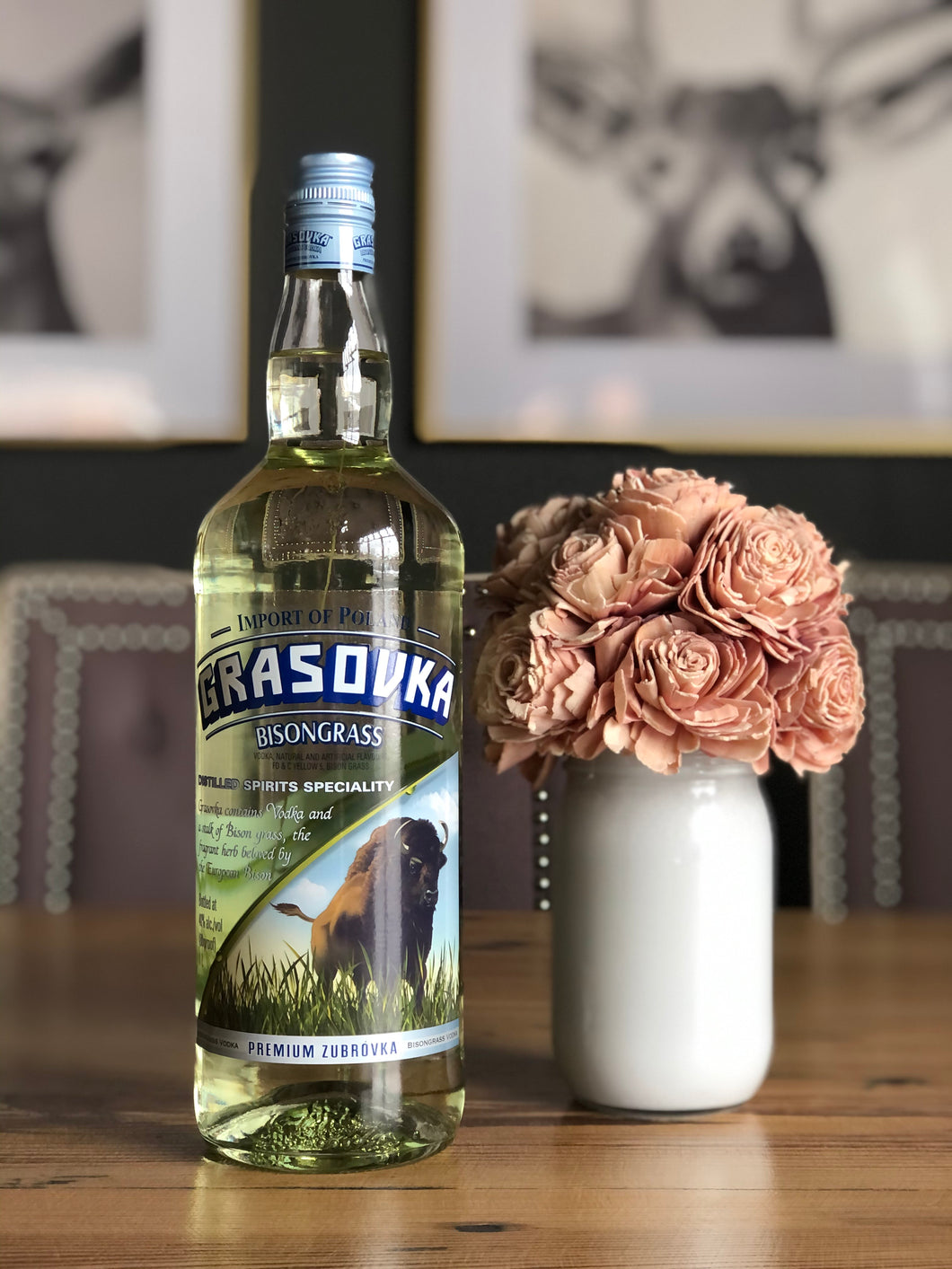 Bisongrass Vodka Grasovka Merchant Wine – Vintage 38
