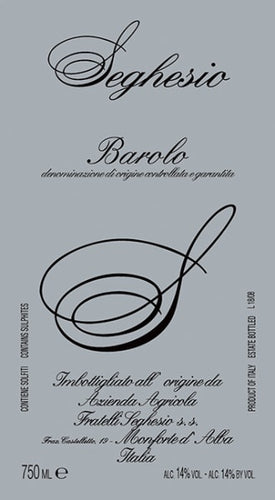 Seghesio Barolo, 2019